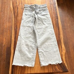 Zara Kids Light wash Wide-Leg Jeans